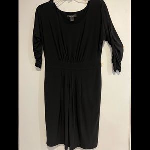 Black jersey dress. White House /Black Market dress. Size S